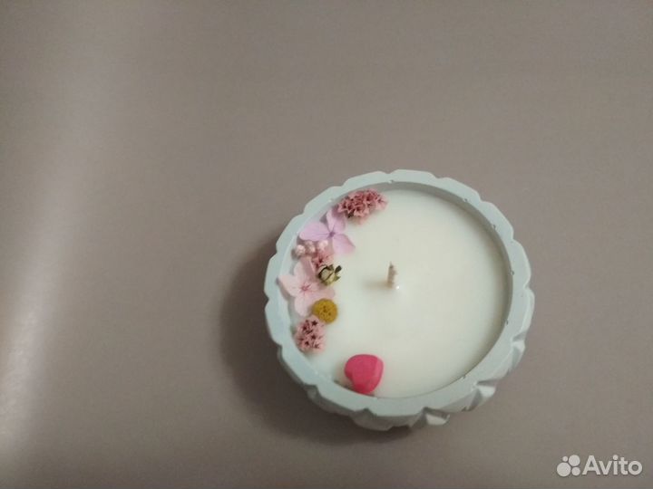 Ароматические свечи из соевого воска