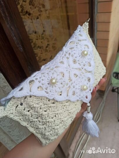 Клатч ручной работы