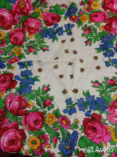 Платок женский посадский СССР