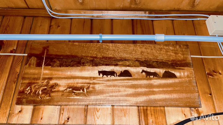 Картина из дерева