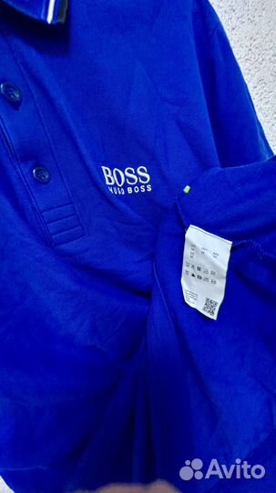 Hugo Boss.хлопковое поло. M