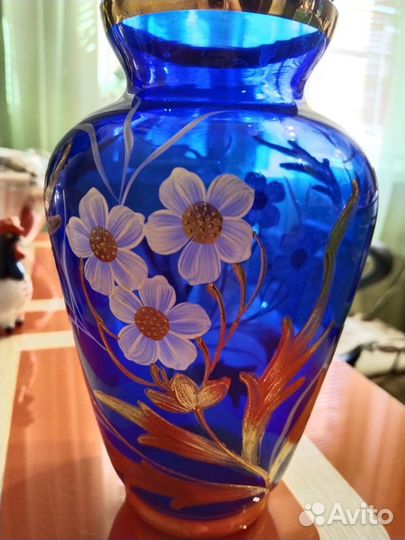 Ваза для цветов богемия, графины чехия