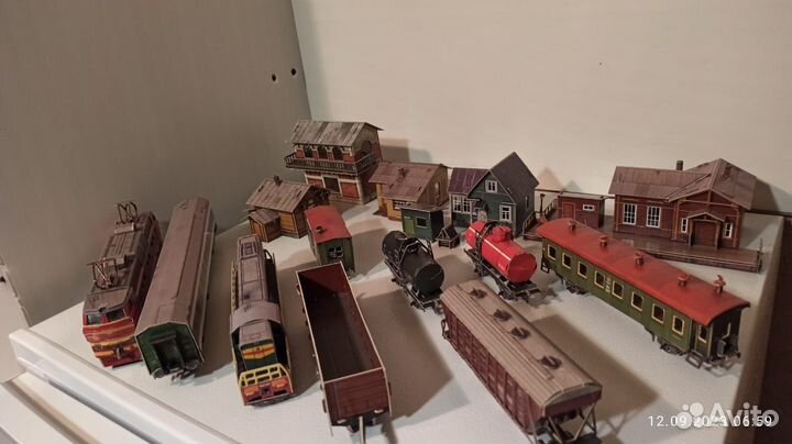 Сборная модель электричка