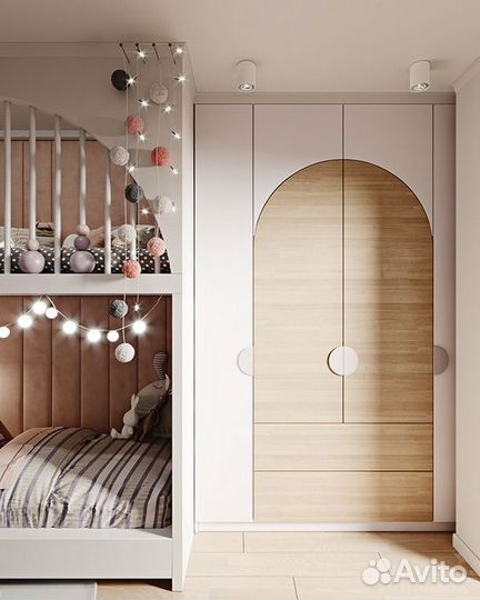 Кровать двухъярусная, кровать-домик шкаф в детскую