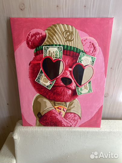 Готовая картина по номерам