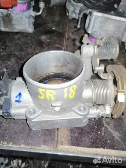 Дроссельная заслонка на nissan wingroad whny10 SR1