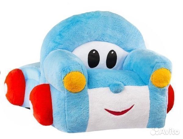 Детское мягкое кресло игрушка Грузовичок