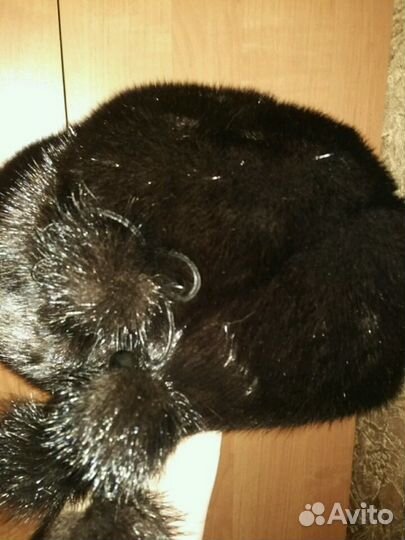 Шапка норковая женская
