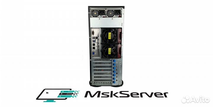 Сервер Supermicro 7048R 745TQ 2x E5-2698v3 128Gb
