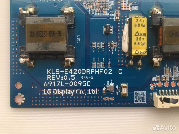 Плата инвертор KLS-E420drphf02 на LG 42LM340T