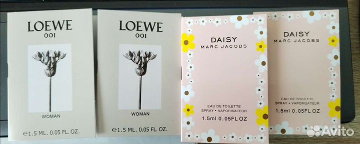 Пробники, сэмплы Marc Jacobs