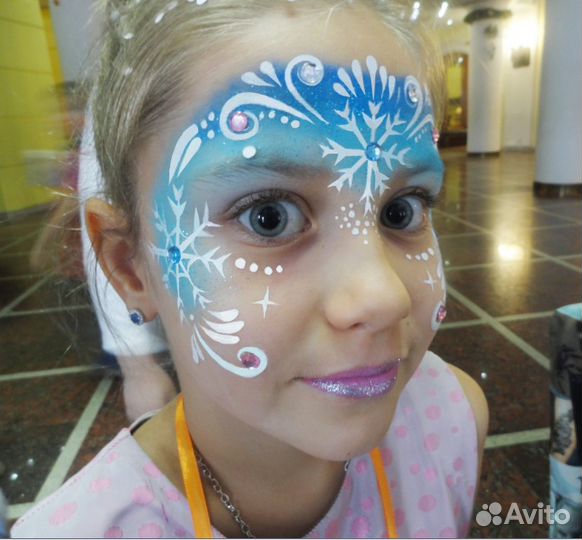 Аквагрим, рисунки хной, блеск-тату, мехенди