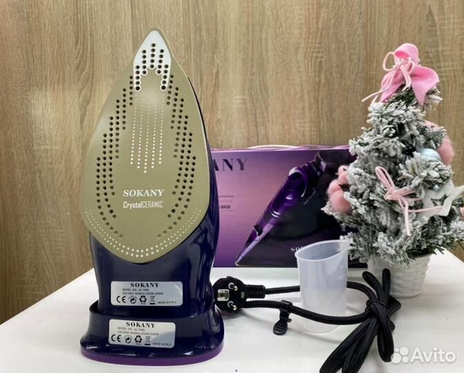 Утюг беспроводной 2в1 новый 2400W мощный