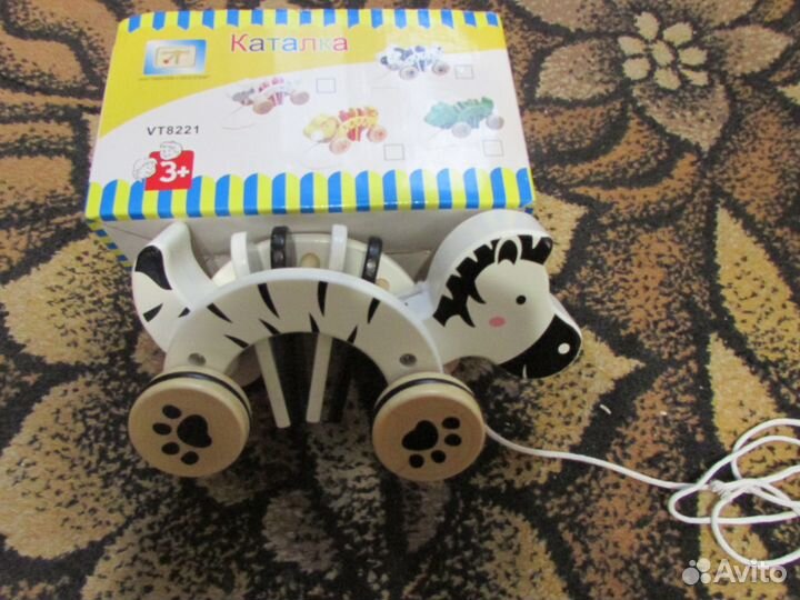 Каталки Жираф, Зебра, Клоун