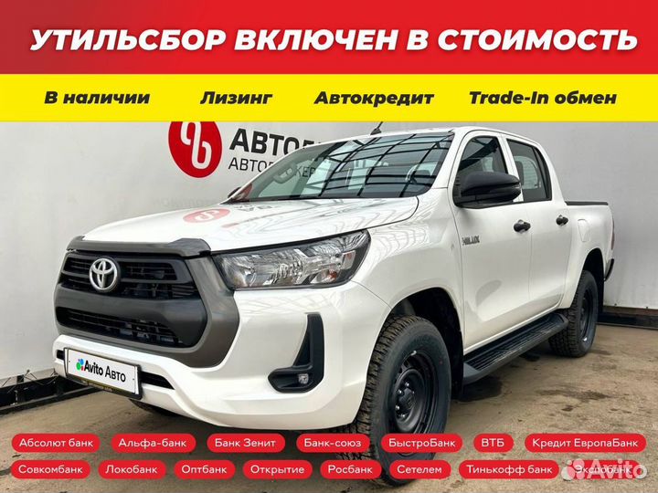 Toyota Hilux 2.4 MT, 2022, 65 км