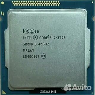 Процессор intel core i7 3770