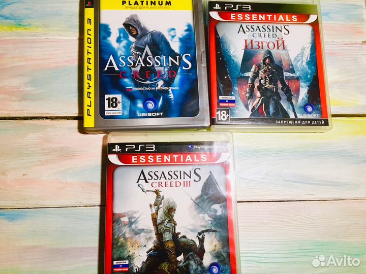 Игры Assassins creed ps3