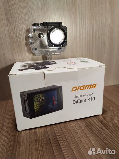 Экшн камера Digma Dicam 310 (аквабокс)