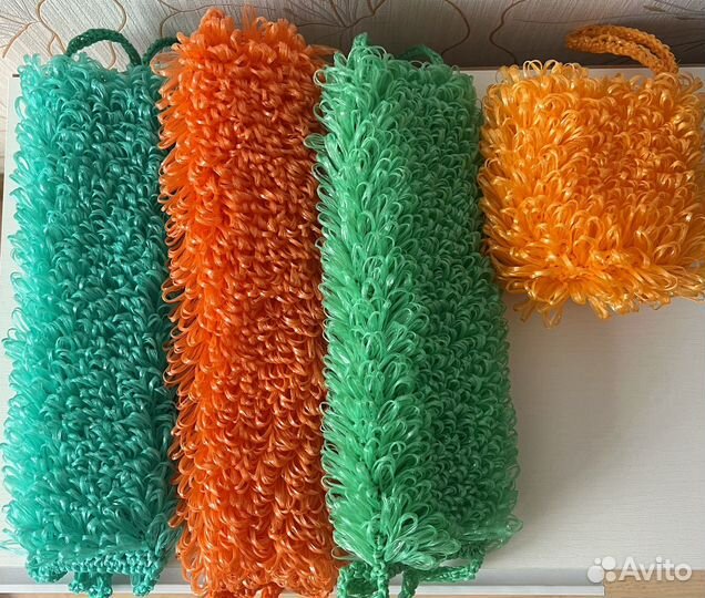 Мочалка ручной работы