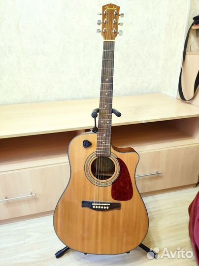 Гитара Fender CD-140SCE(natural)