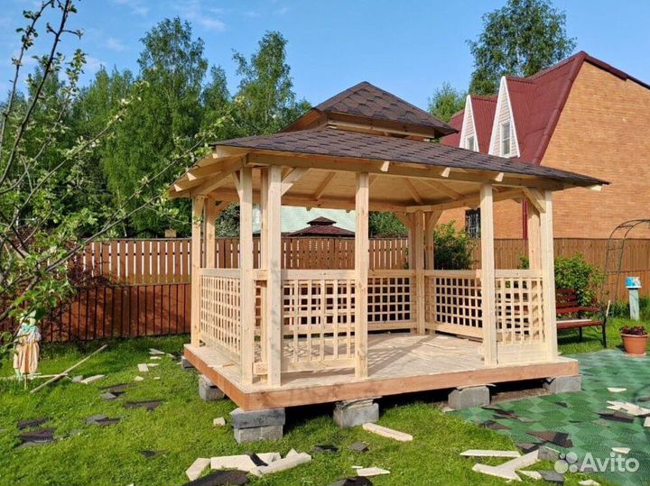 Готовые беседки