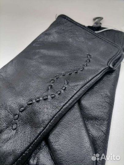 Перчатки из натуральной кожи новые