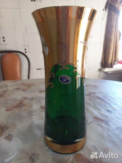 Винтажная Ваза, новая, bohemia, Чехия