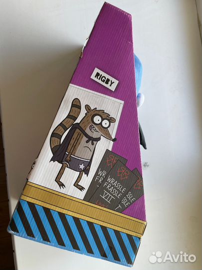 Мягкая игрушка Обычный Мультик Мордекай