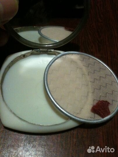 Пудреница старинная СССР