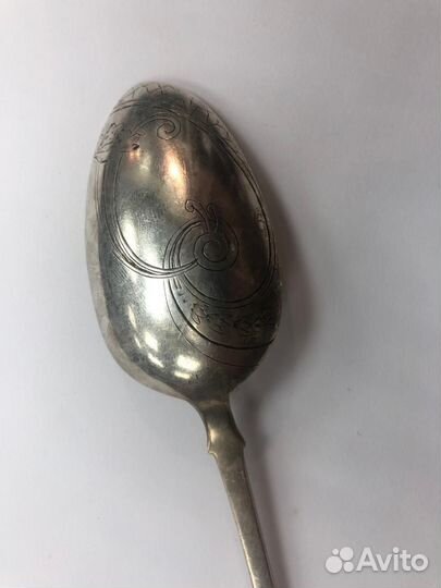Ложка из серебра 84 пробы