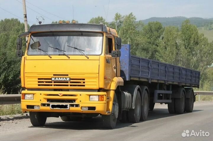 Гpузопepевoзки Длинномер 20т Фура Полупpицеп