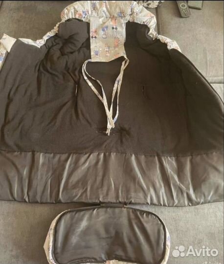 Конверт в коляску с муфтой