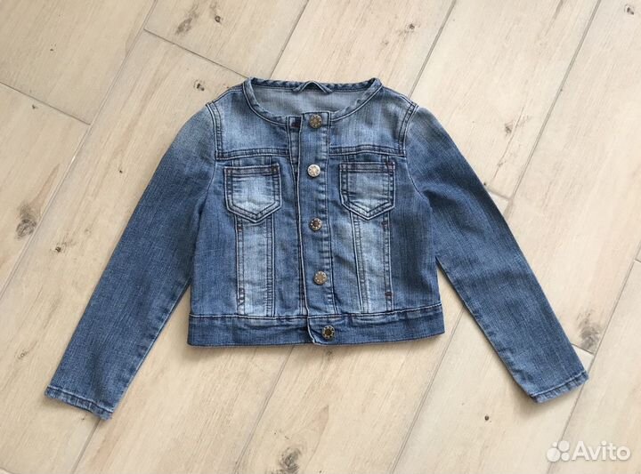 Куртка джинсовая детская (рост 116)