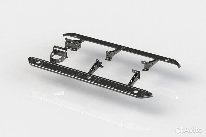 Пороги силовые для Dodge Ram 1500 BMS alfa