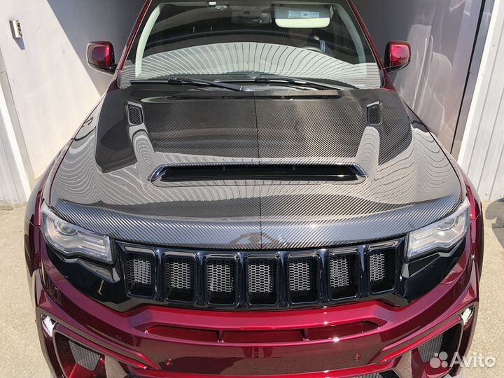 Карбоновый Капот для Jeep GC SRT8 WK2