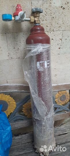Гелиевый баллон 10л с редуктором
