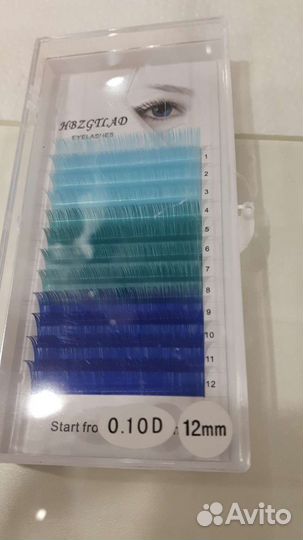 Ресницы для наращивания новые палетки