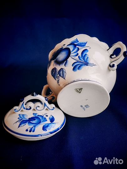 Посуда Гжель СССР Винтаж