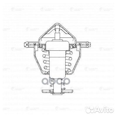 Термостат для а/м Lifan X60 (11) 1.8i (82С) (т
