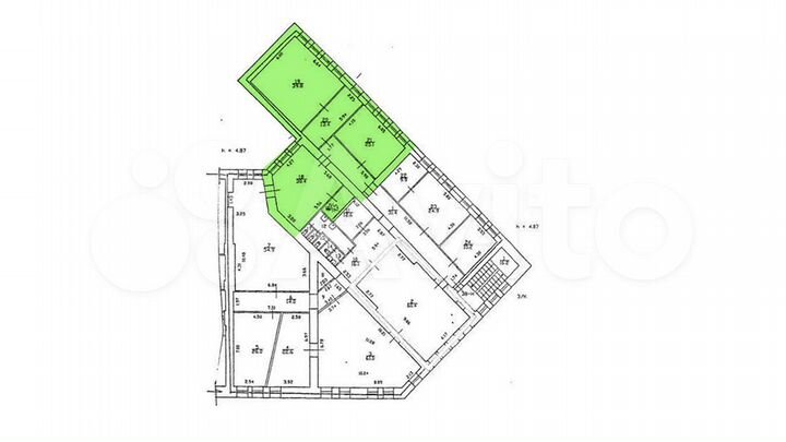 Офис 126,8 метров в центре