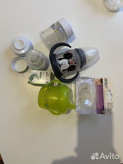 Соски бутылочные,поильники,накладки на грудь