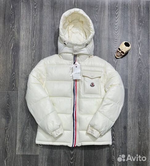 Короткий Пуховик Moncler Montbeliard Premium