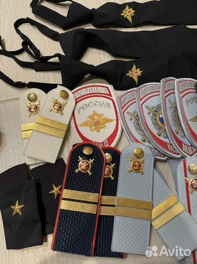 Погоны шевроны мвд