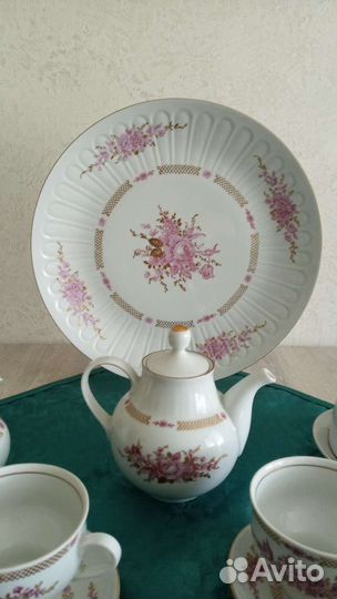 Чайный сервиз гдр,6 персон