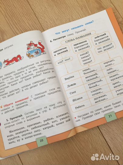 Русский язык, Литературное чтение, 1 класс