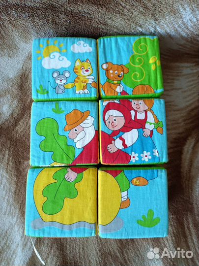 Кубики мякиши