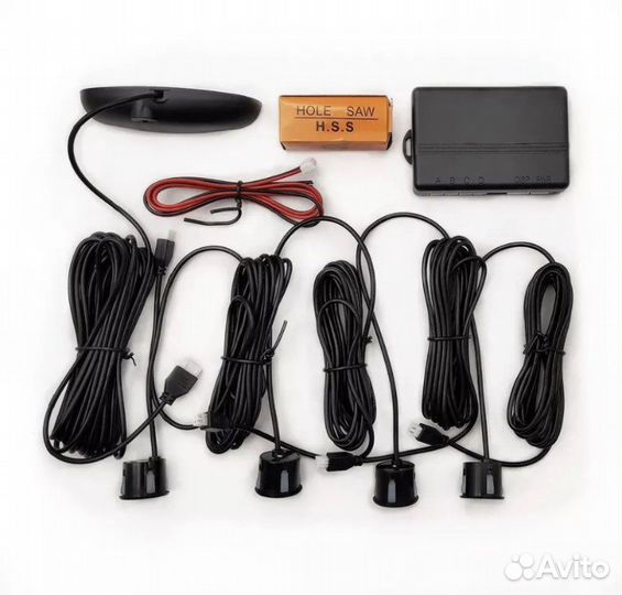 Парктроник на авто 4 датчика