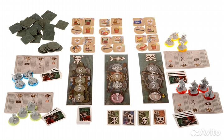 Крысары сточных вод. Настольная игра