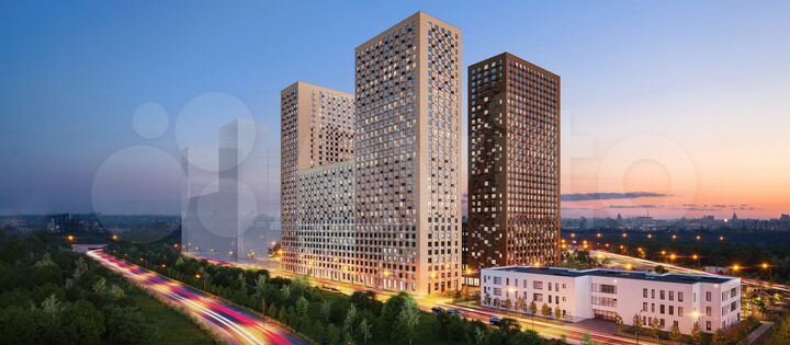 Квартира-студия, 25,5 м², 11/33 эт.