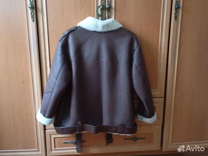 Дубленка натуральная женская 48 50